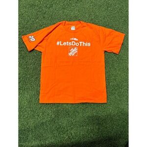 VTG Chase T-Shirt Mens Large Orange Nascar Lets Do This The Home Depot Authentic